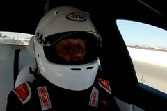 Jay Leno Takes the Tesla Model S Plaid for a Spin