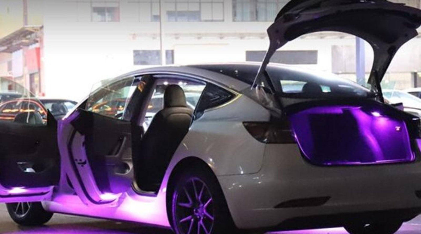 Tesla Model X Lighting Upgrades