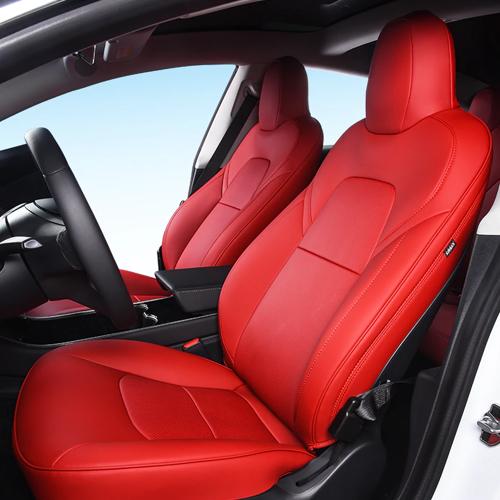 Car Seat Cover for Tesla Model 3 TALSEM Red 