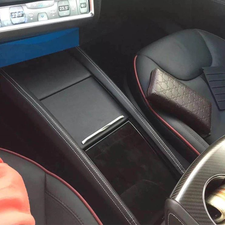 Tesla Model S Center Console Insert For 2012 - 2016 Model S interior TALSEM 