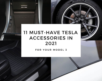 11 accessoires Tesla Model 3 indispensables en 2021