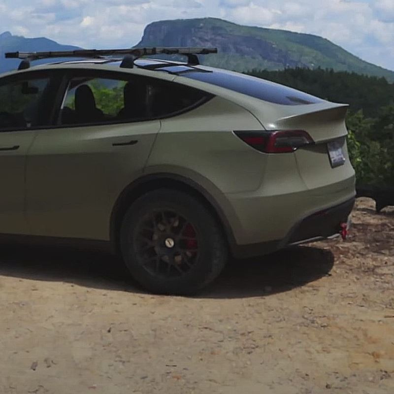 Model Y Owner Converts the Car in an Off-Road Monster