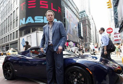 Le prix de l'action Tesla monte en flèche