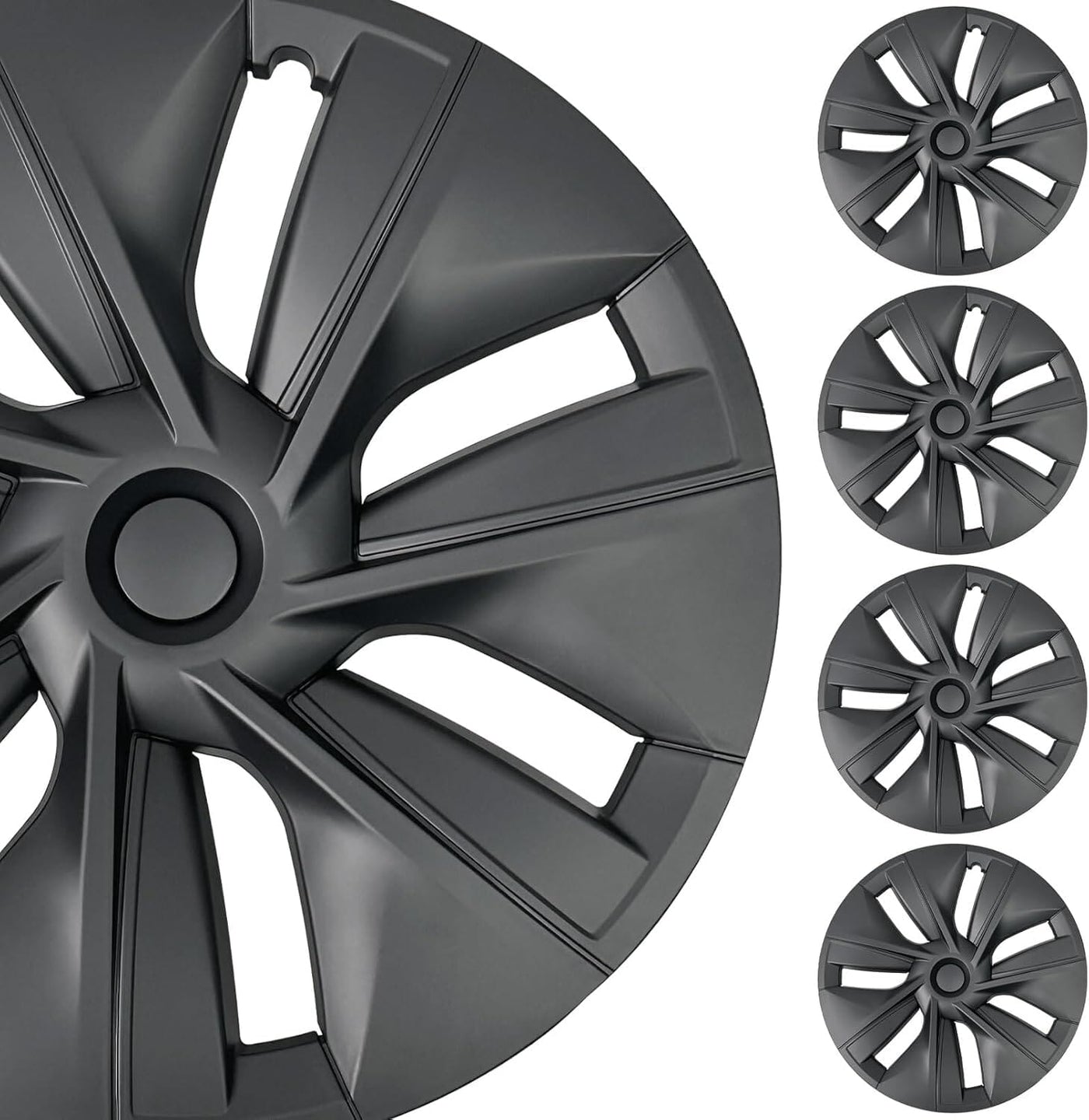 2020-2024 Tesla Model Y 19-Inch Premium Wheel Cover Set (4 Pieces) Exterior TALSEM 