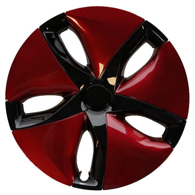 Aero Wheel Cover for Tesla Model 3 Exterior TALSEM BLACK AND RED 18" 