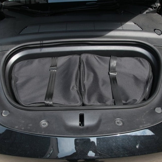 Glacières De Coffre Avant (Frunk) Pour Tesla Model 3 - 2 Pièces - Isolation, Rangement Sécurisé - GREEN DRIVE